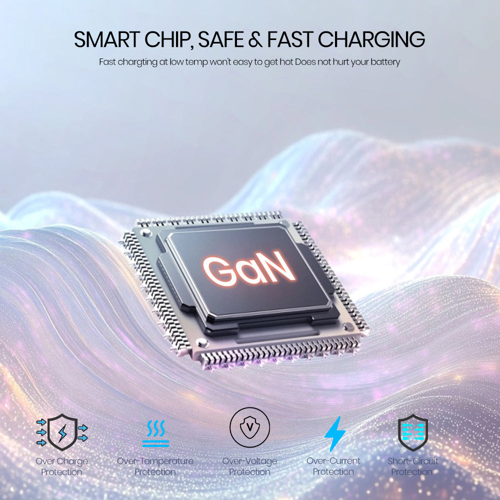 Chargeur réseau avec câble USB-C Lito LC17T, 30W, 3A, 1 x USB-C, Noir