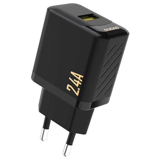 Chargeur secteur Dudao A23, 12W, 2.4A, 1 x USB-A, Noir