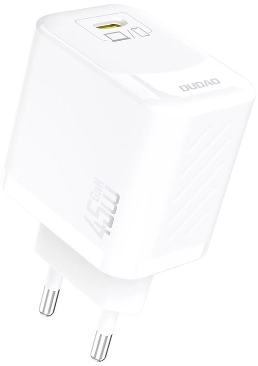 Chargeur Réseau Dudao A28, 45W, 3A, 1 x USB-C, Blanc