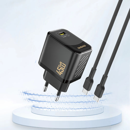 Chargeur Réseau Dudao A28, 45W, 3A, 1 x USB-C, Noir