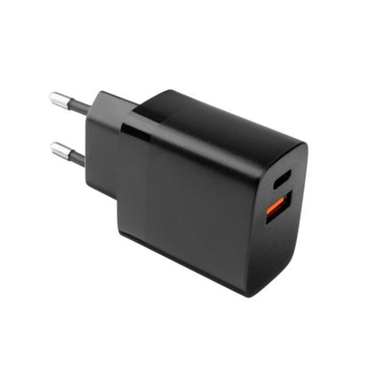 Chargeur Réseau Fixed, 17W, 3A, 2 x USB-A, Noir