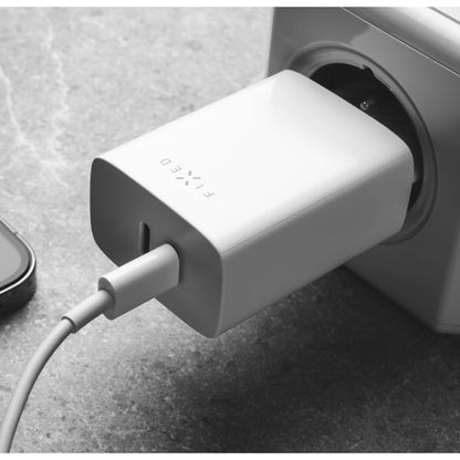 Chargeur Réseau Fixed, 35W, 3A, 2 x USB-C, Blanc