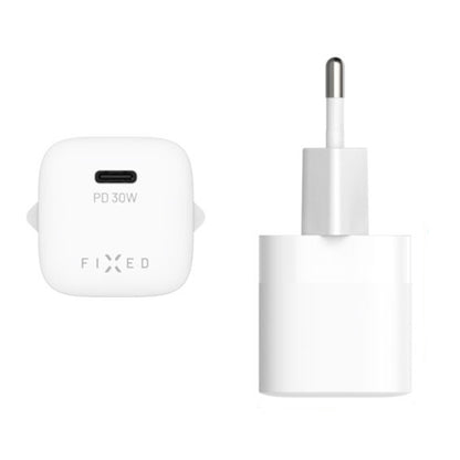Chargeur Réseau Fixed Mini2, 30W, 3A, 1 x USB-C, Blanc