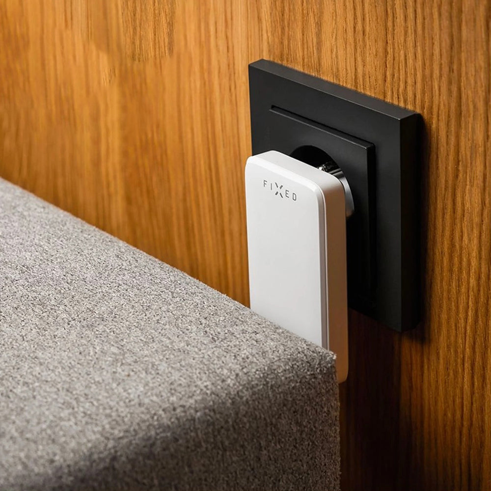 Chargeur Réseau Fixed Slim, 45W, 3A, 2 x USB-C, Blanc