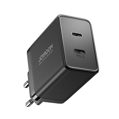 Chargeur réseau Joyroom JR-TCF09, 40W, 3A, 2 x USB-C, noir 