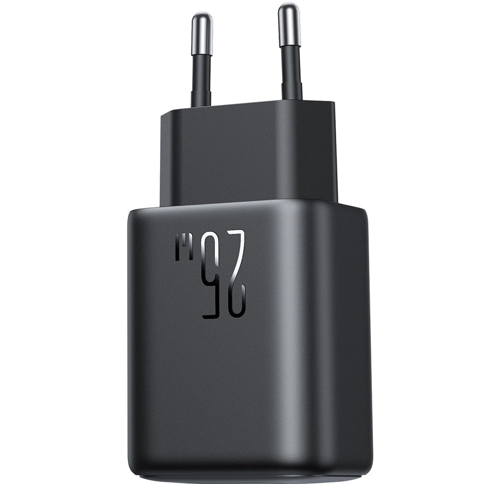 Chargeur Réseau Joyroom JR-TCF13, 25W, 3A, 1 x USB-A - 1 x USB-C, Noir