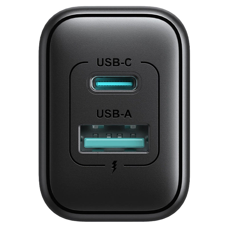 Chargeur Réseau Joyroom JR-TCF13, 25W, 3A, 1 x USB-A - 1 x USB-C, Noir