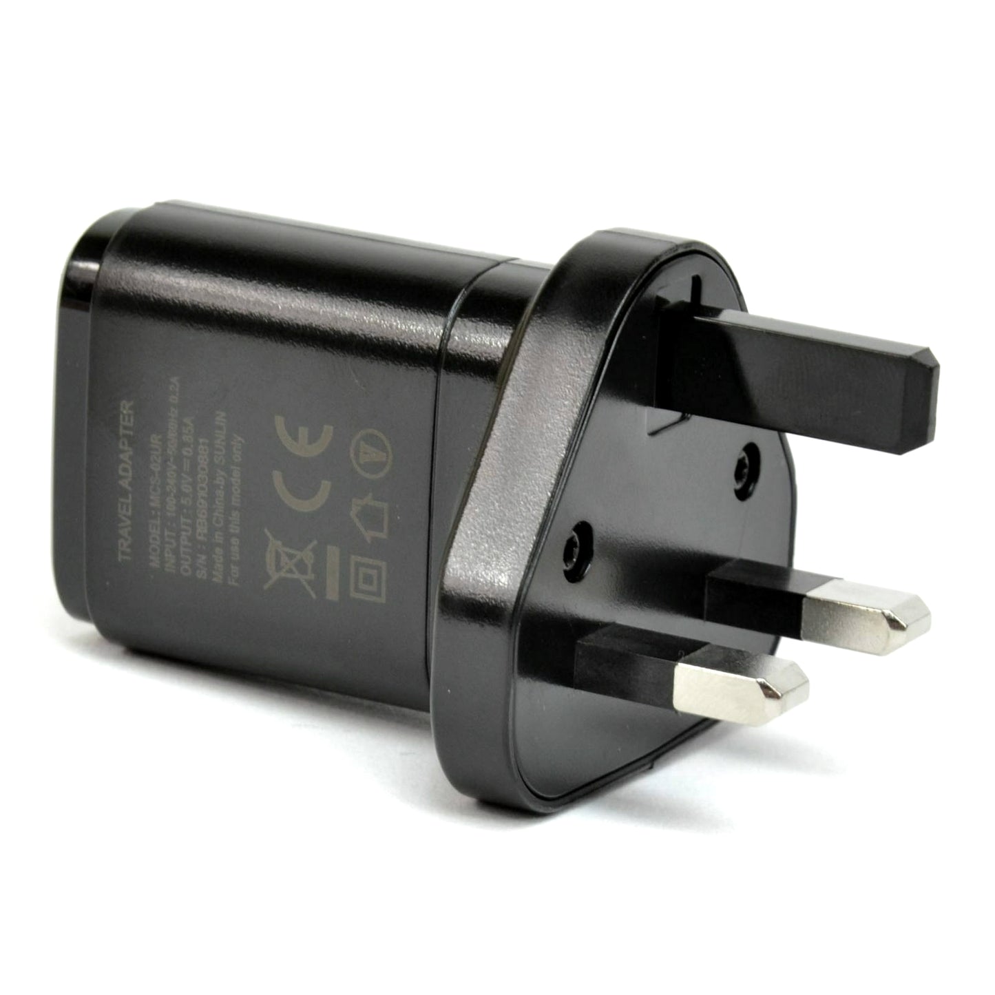Chargeur Secteur LG UK, 4,25W, 0,85A, 1 x USB-A, Noir MCS-02UR