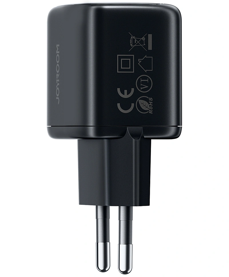 Chargeur Réseau Joyroom JR-TG7, 33W, 3A, 1 x USB-A - 1 x USB-C, Noir