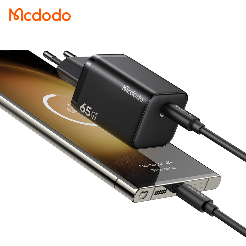 Chargeur secteur McDodo CH-0850 Ultimate Mini, 65W, 3,25A, 1 x USB-C, Noir