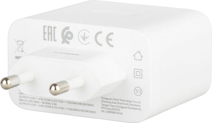 Chargeur Secteur OnePlus, 120W, 1 x USB-A, Blanc