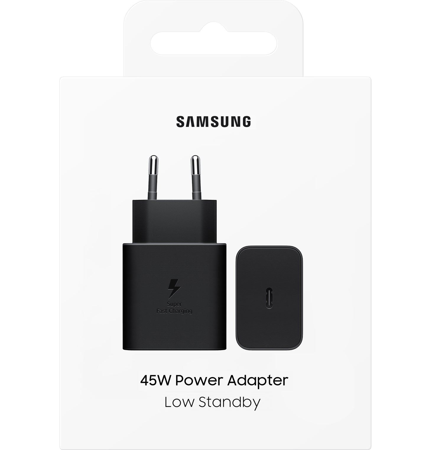 Chargeur Réseau Samsung, 45W, 4.05A, 1 x USB-C, Noir EP-T4511NBEGEU