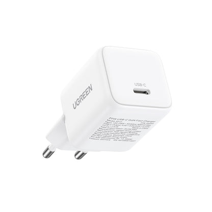 Chargeur Réseau UGREEN X512, 20W, 3A, 1 x USB-C, Blanc