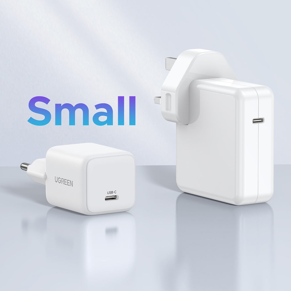 Chargeur Réseau UGREEN X512, 20W, 3A, 1 x USB-C, Blanc