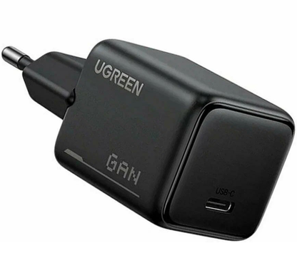 Chargeur Réseau UGREEN X517, 25W, 3A, 1 x USB-C, Noir