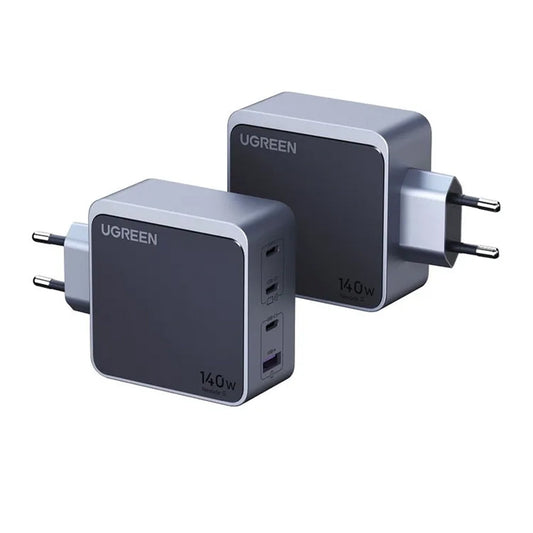 Chargeur Réseau UGREEN X570 Nexode S, 140W, 5A, 1 x USB-A - 3 x USB-C, Gris