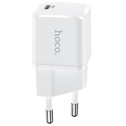 Chargeur réseau HOCO N10, 20W, 3A, 1 x USB-C, blanc