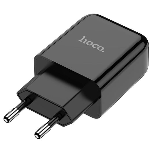 Chargeur réseau HOCO N2, 10W, 2A, 1 x USB-A, Noir