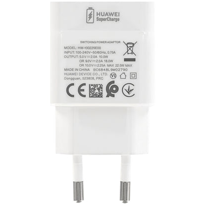 Chargeur réseau Huawei CP404 HW-100225E00, 22.5W, 2.25A, 1 x USB-A, Blanc 02221268