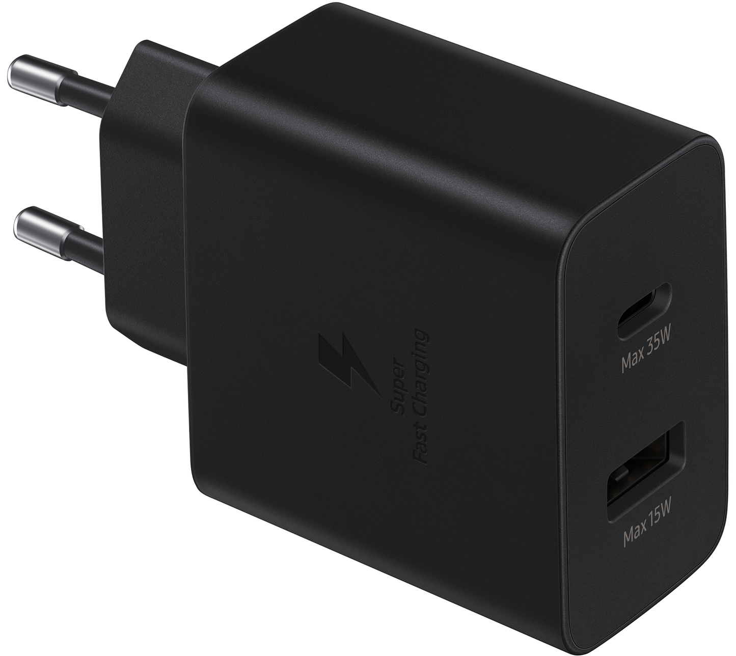 Chargeur réseau Samsung, 35W, 3A, 1 x USB-A - 1 x USB-C, noir EP-TA220NBEGEU