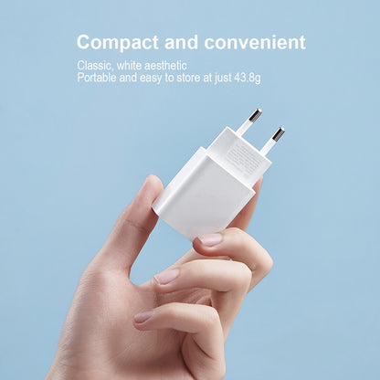 Chargeur réseau Xiaomi, 20W, 3A, 1 x USB-C, blanc BHR4927GL