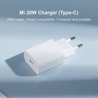 Chargeur réseau Xiaomi, 20W, 3A, 1 x USB-C, blanc BHR4927GL