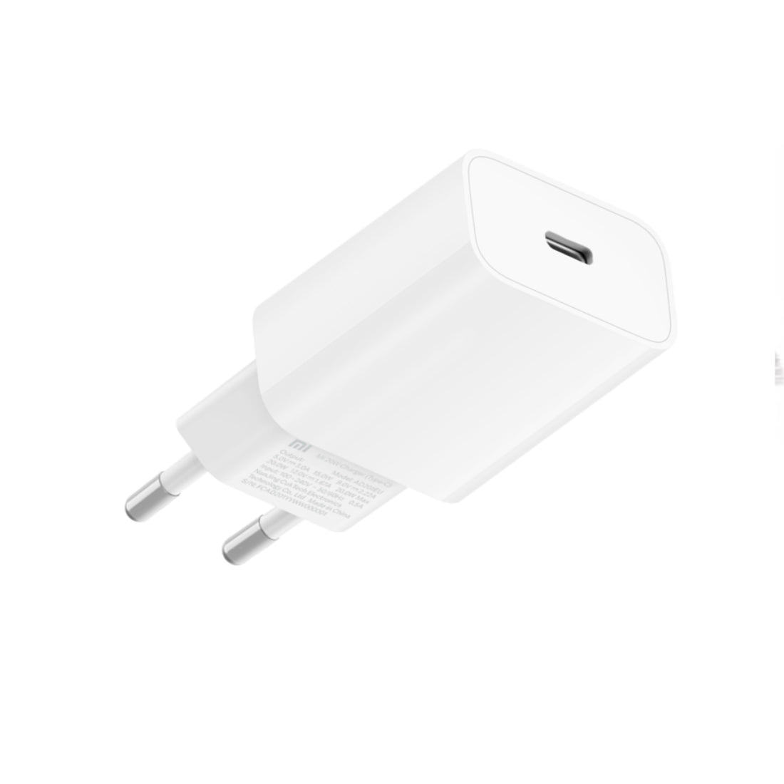 Chargeur réseau Xiaomi, 20W, 3A, 1 x USB-C, blanc BHR4927GL