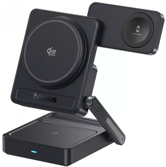 Chargeur Secteur Sans Fil Baseus PicoGo AF21 3en1, 35W, Noir E0205402