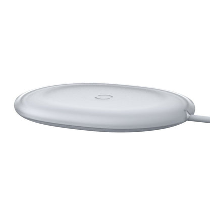 Baseus Jelly Wireless Network Charger, 15W, 1.67A, White WXGD-02