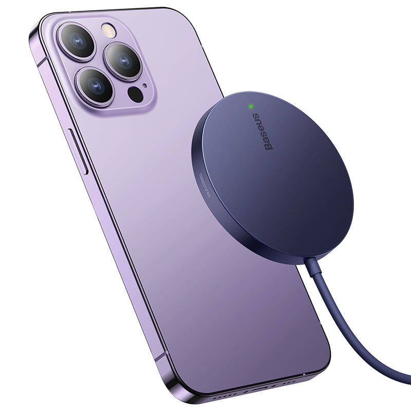 Chargeur Réseau Sans Fil Baseus Simple Mini3, 15W, 1.67A, Mauve CCJJ040205