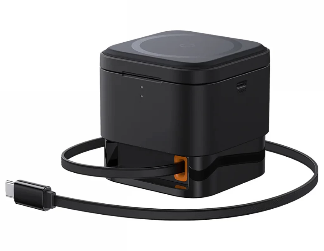 Chargeur Secteur Sans Fil Baseus MagPro 3en1, 25W, 1.67A, Noir P10264100123-01