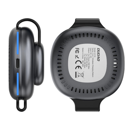 Chargeur Réseau Sans Fil Dudao A11S 3en1, 15W, Noir