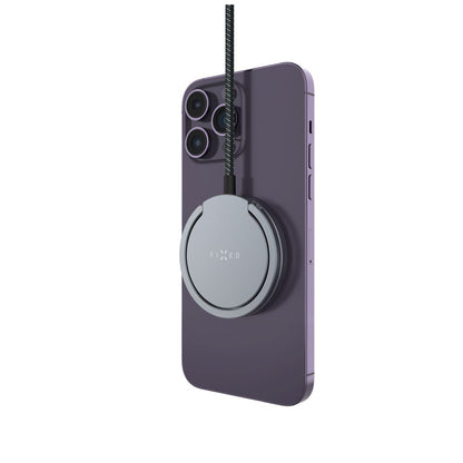 Chargeur Réseau Sans Fil Fixed Ring, 15W, 1.67A, Gris