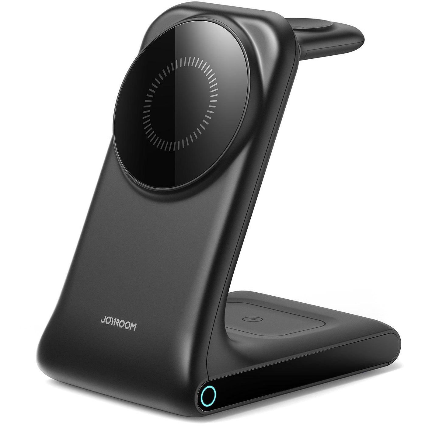 Chargeur Réseau Sans Fil Joyroom JR-W15 3en1, 15W, 1.67A, Noir
