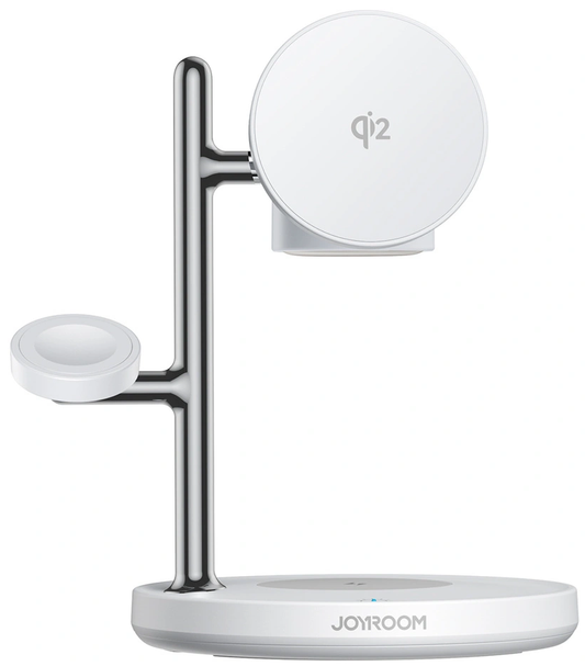 Joyroom JR-W23 3in1 Wireless Network Charger, 15W, 1.67A, White