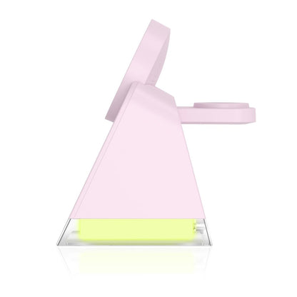 Tech-Protect A43 3in1 Wireless Network Charger, 15W, 1.67A, Pink