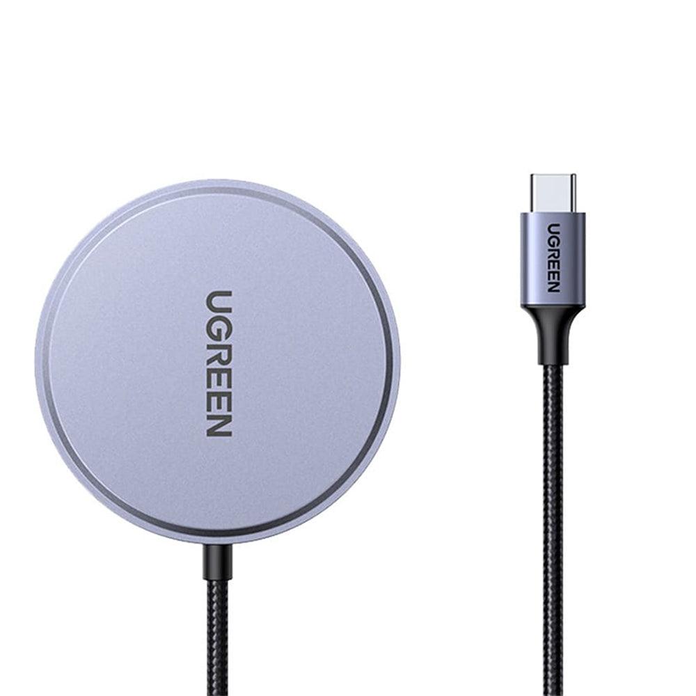 Chargeur Réseau Sans Fil UGREEN W703, 15W, 1.67A, Noir