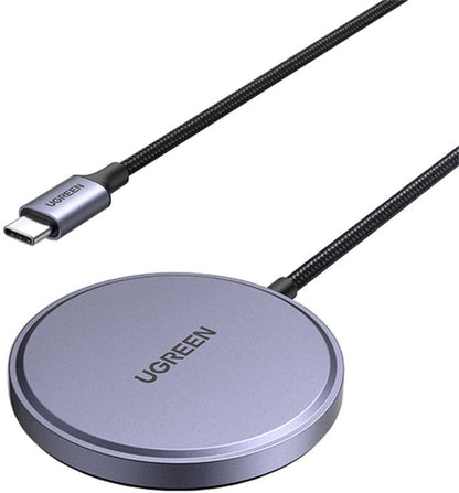 Chargeur Réseau Sans Fil UGREEN W703, 15W, 1.67A, Noir