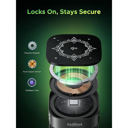 Chargeur Réseau Sans Fil UGREEN Genshin Impact Ed.W702 2en1, 25W, 1.67A, 1 x USB-C, Noir