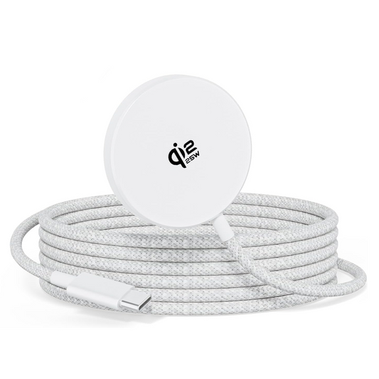 Chargeur Secteur Sans Fil XO Design JH025, 25W, 1.67A, Blanc