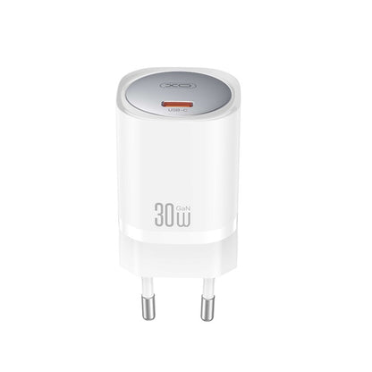 Chargeur réseau XO Design CE20, 30W, 3A, 1 x USB-C, blanc 