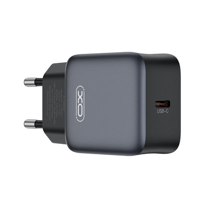 Chargeur Réseau XO Design L155, 30W, 3A, 1 x USB-C, Noir