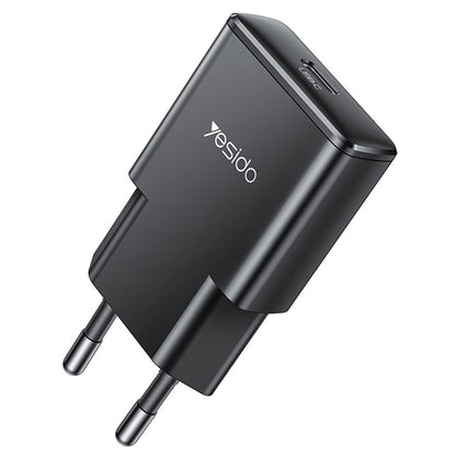 Chargeur Réseau Yesido YC74, 30W, 3A, 1 x USB-C, Noir