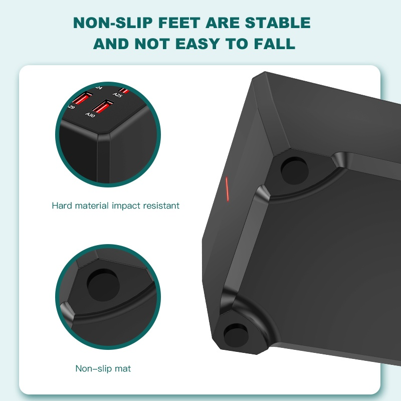 Chargeur Station OEM WT-268, 150W, 2.4A, 30 x USB-A, Noir