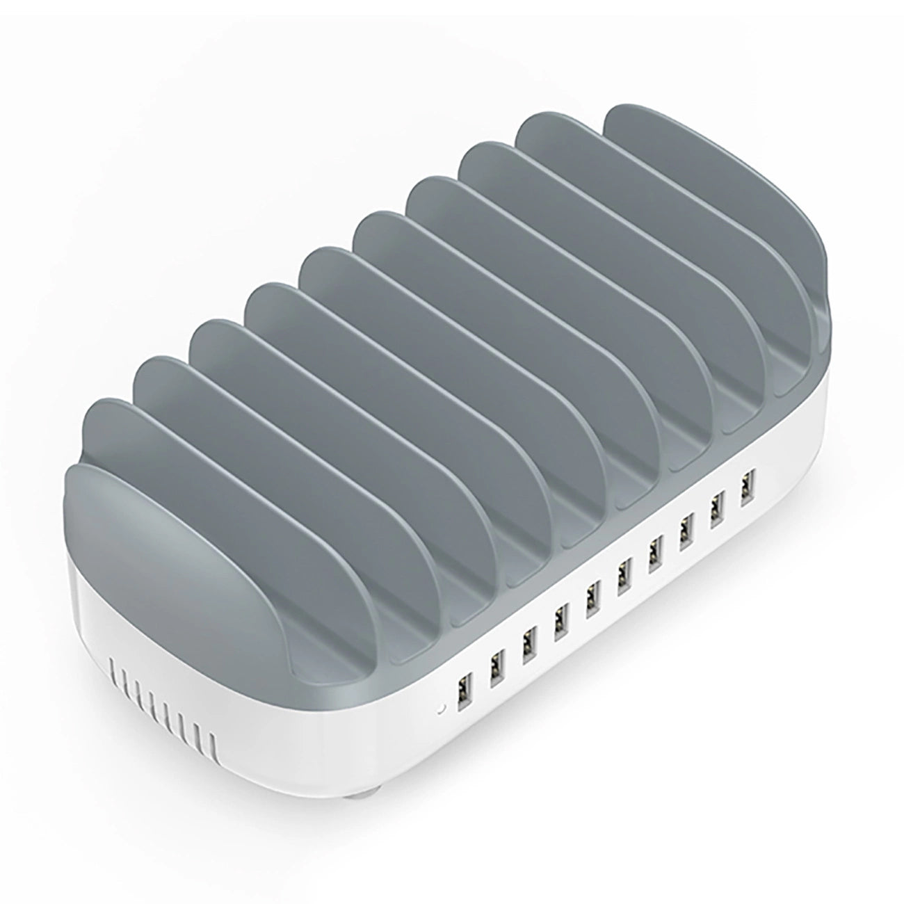 Chargeur Station Orico DUK-10P-V1, 120W, 2.4A, 10 x USB-A, Blanc
