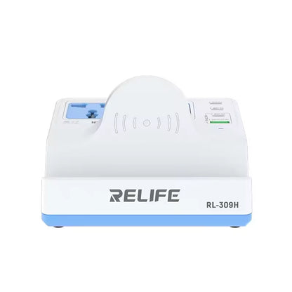 Station de charge Relife RL-309H QI, 72W, 1 x USB-A - 3 x USB-C, Blanc
