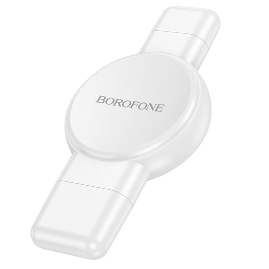 Borofone BQ31 Chargeur sans fil pour Apple Watch Series, blanc