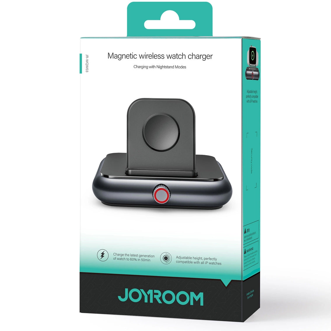 Joyroom JR-WQW03 Chargeur sans fil pour Apple Watch Series, noir