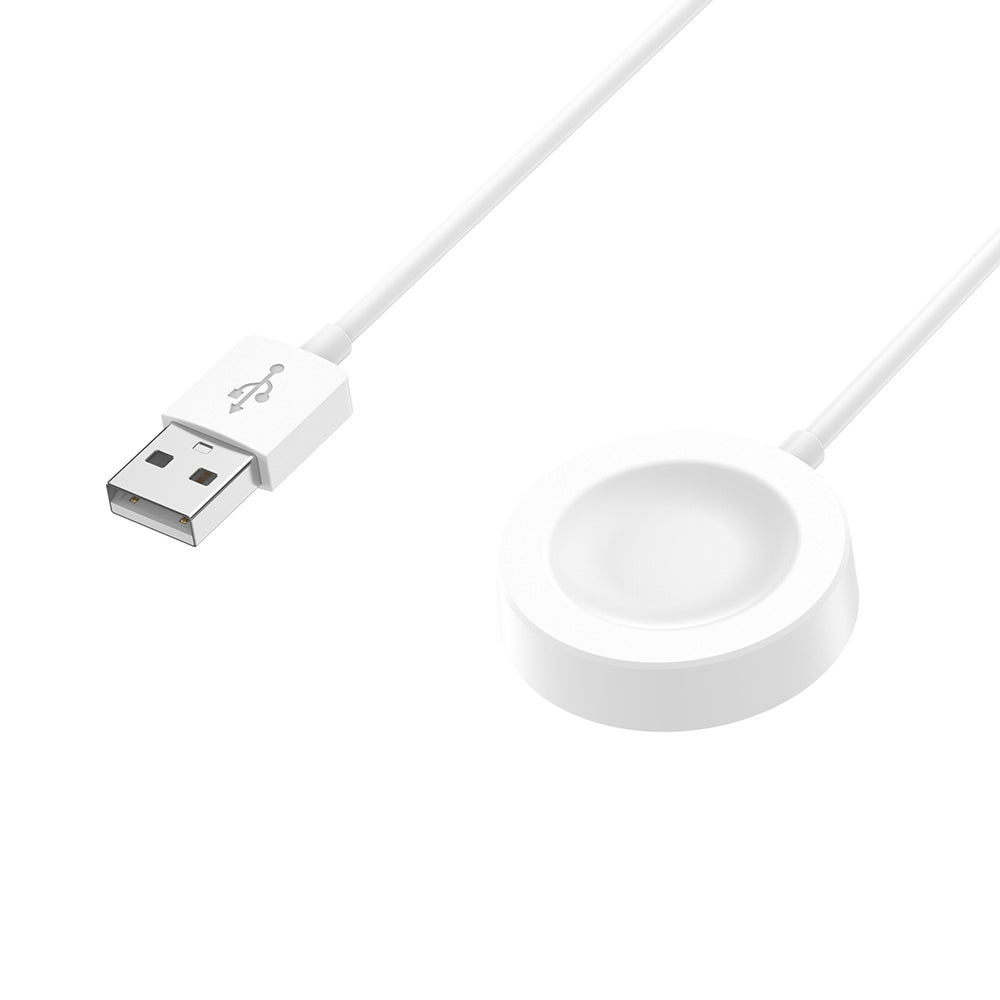 Chargeur sans fil Techsuit THC1 pour Huawei Watch Series, USB-A, Blanc