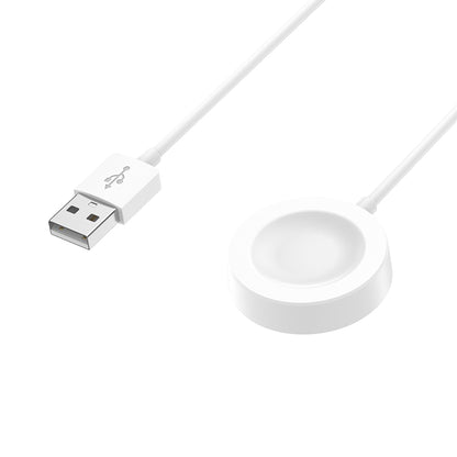 Chargeur sans fil Techsuit THC1 pour Huawei Watch Series, USB-A, Blanc
